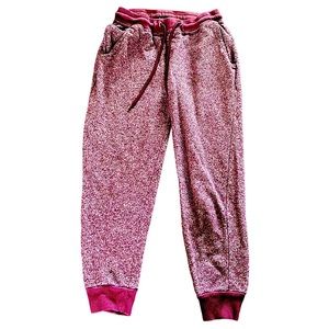 Derek Heart Juniors French Terry Jogger Pants with Tie